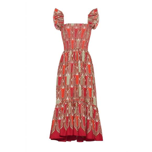 CARA CARA Dresses & Skirts - NEW CARA CARA women's ruby dress in lana egret